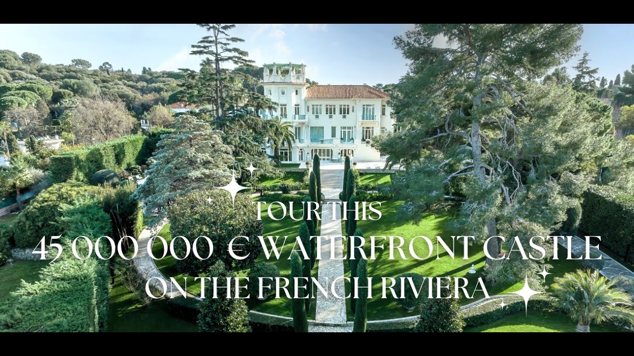 Château des Alpes, Luxury Art-Deco Estate in Cap d’Antibes
