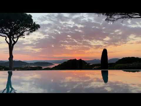Sunset on Saint-Tropez, from the prestigious property for sale in Les Parcs | Finest Residences