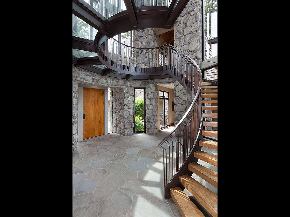 Whistler Estate, Stairway | Vancouver luxury real estate | Harvey Kardos | Finest Residences