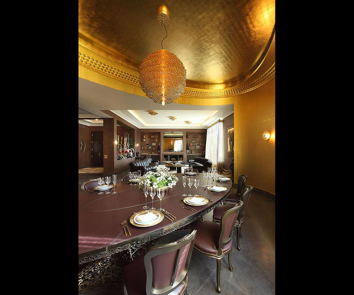 Diamant sur le Parc, the dining room | Luxury Real Estate, Paris 16, France | COGEMAD • Finest Residences
