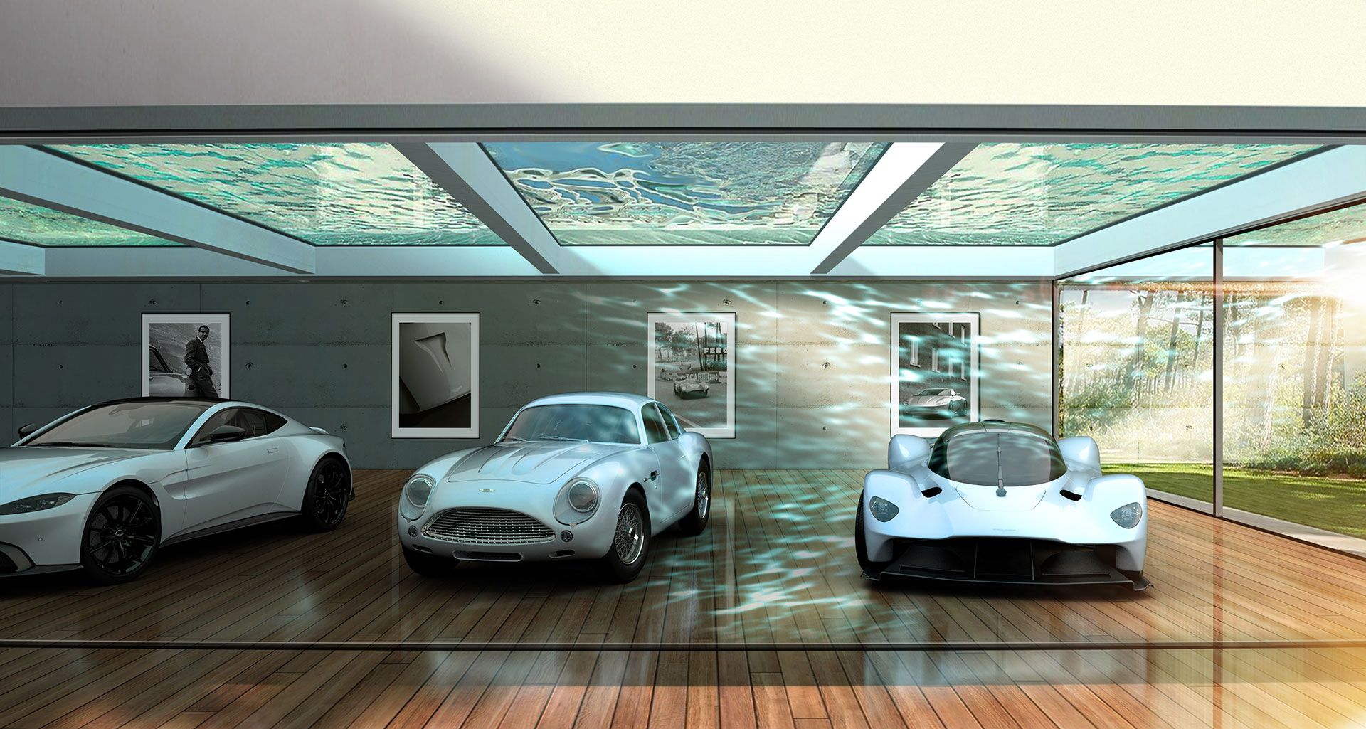 Aston Martin Automotive Galleries and Lairs- evealed at Pebble Beach | FINEST LIVING, the blog of FINEST RESIDENCES