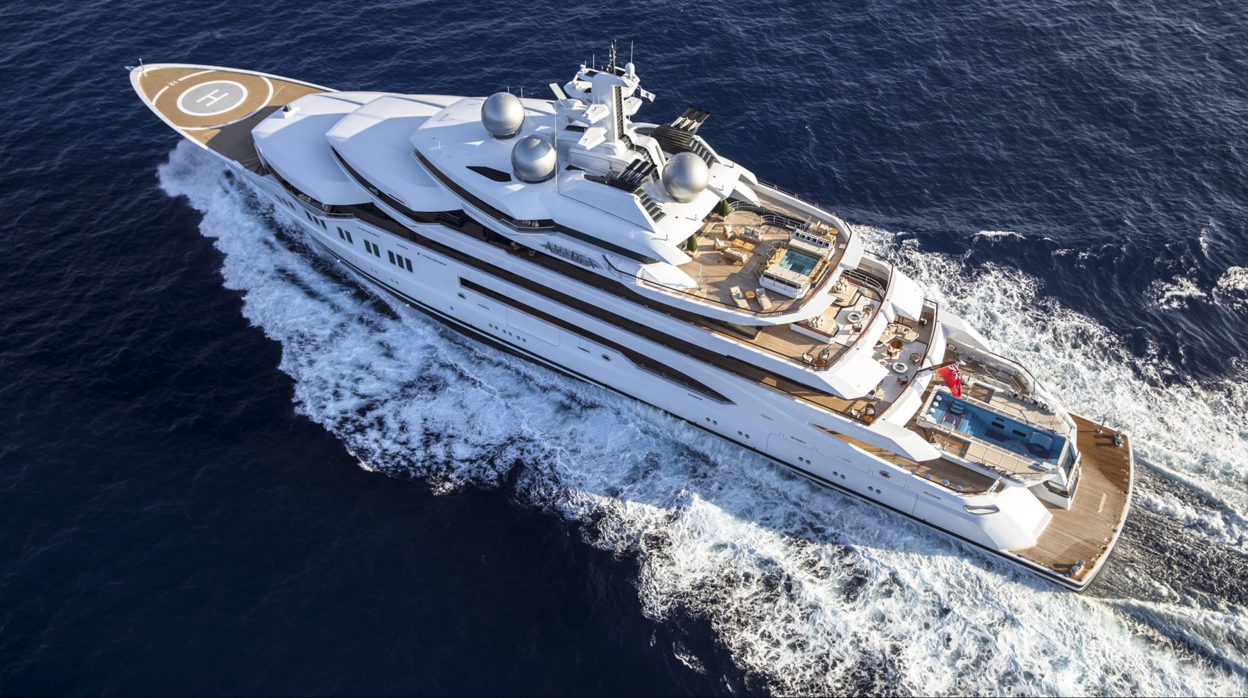 M/Y AMADEA, 106.10m Motor Yacht by LÜRSSEN, showcased at Monaco Yacht Show 2019 | FINEST LIVING | Finest Residences