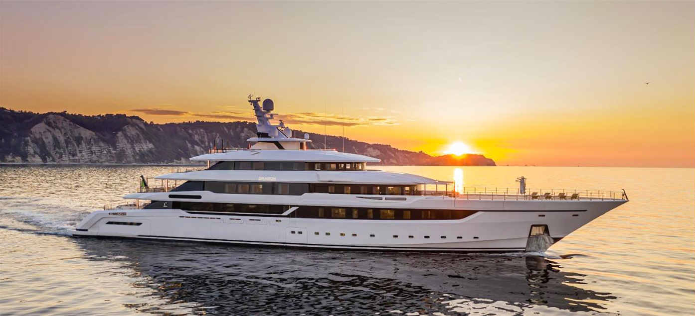 Dragon superyacht by Columbus at Monaco Yacht Show 2019 | FINEST LIVING | Finest Residences