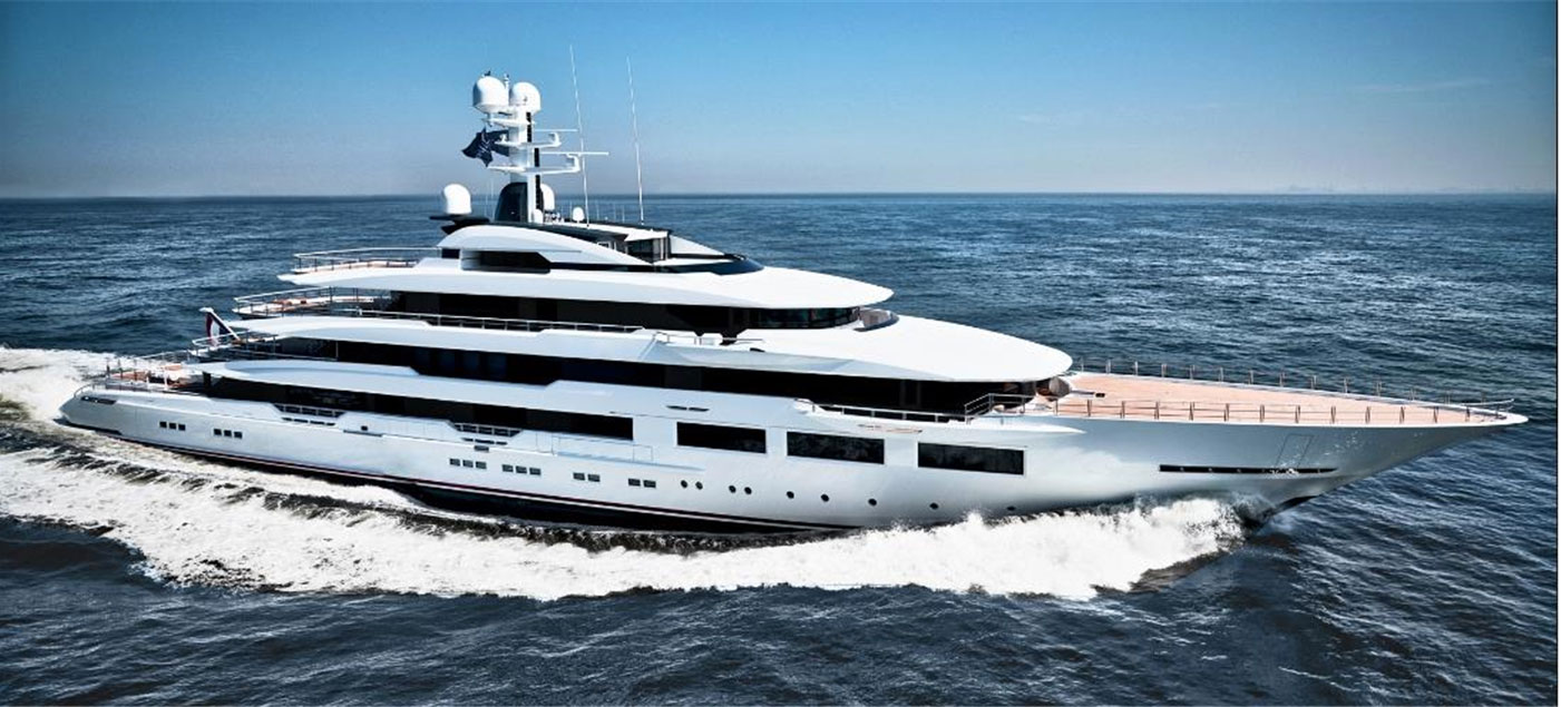 M/Y DreAMBoat, 90m Motor Yacht by OCEANCO, showcased at Monaco Yacht Show 2019 | FINEST LIVING | Finest Residences