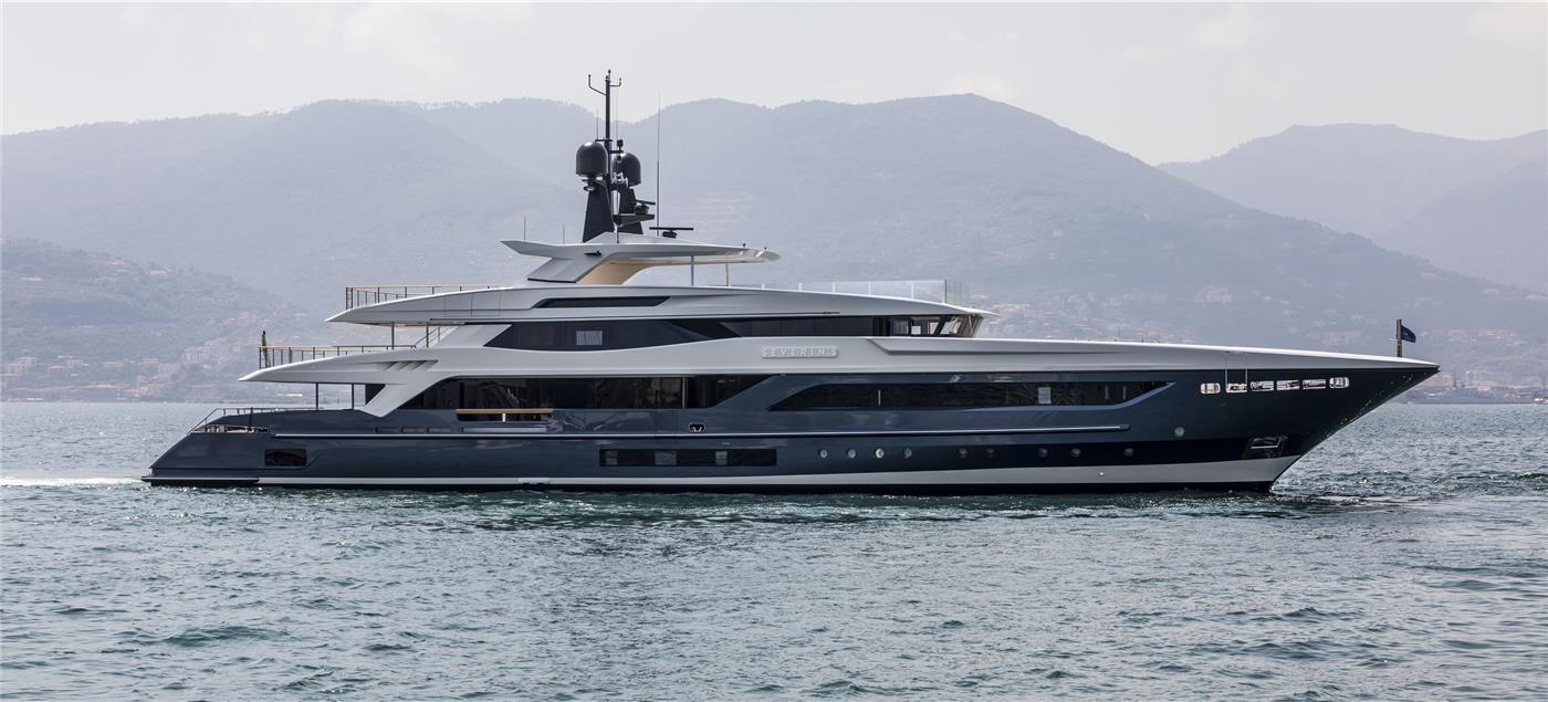 M/Y SEVERIN°s, 55m Motor Yacht by Baglietto, showcased at Monaco Yacht Show 2019 | FINEST LIVING | Finest Residences