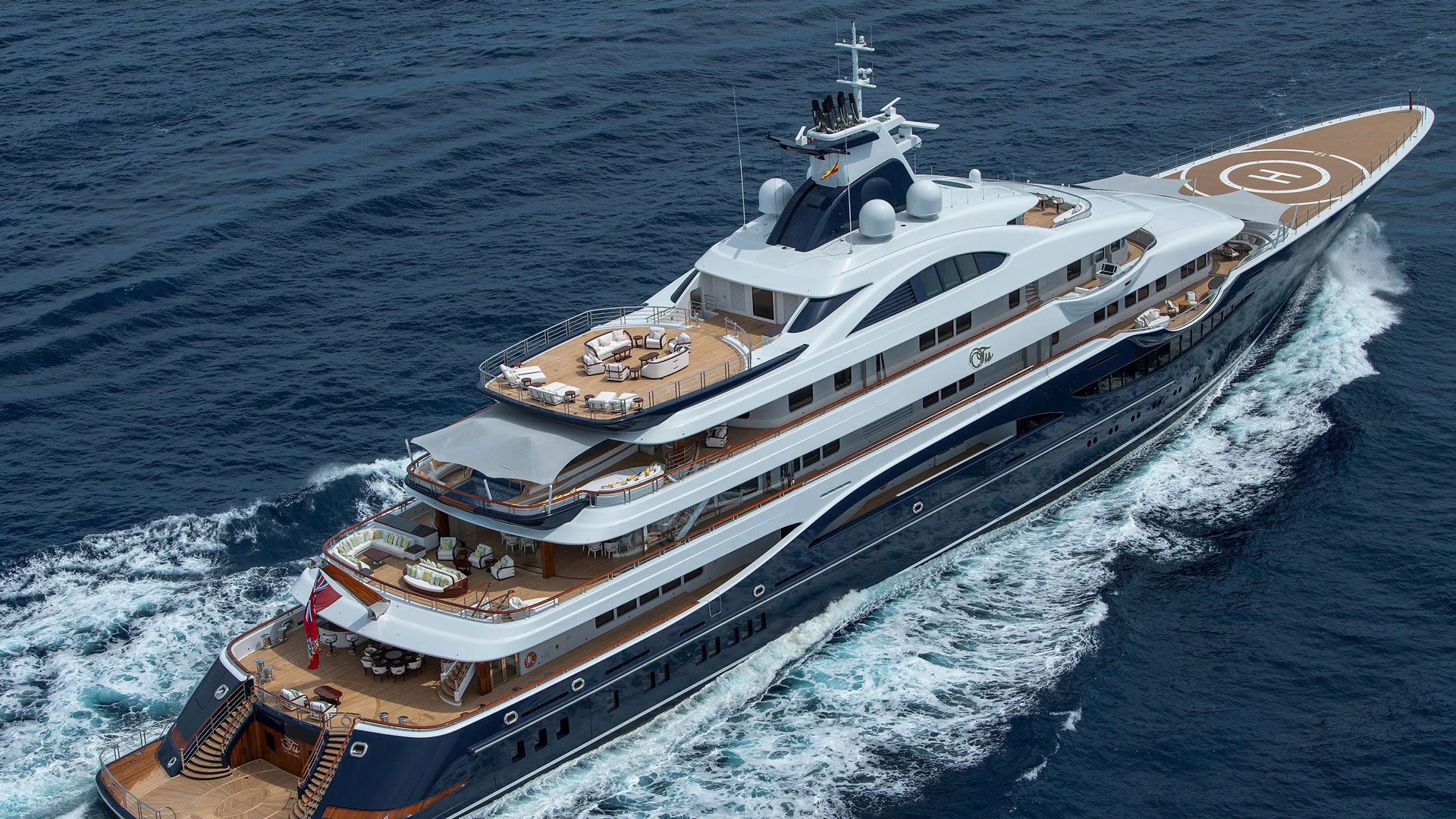 M/Y TIS, 111m Motor Yacht by LÜRSSEN, showcased at Monaco Yacht Show 2019 | Finest Secrets | Finest Residences