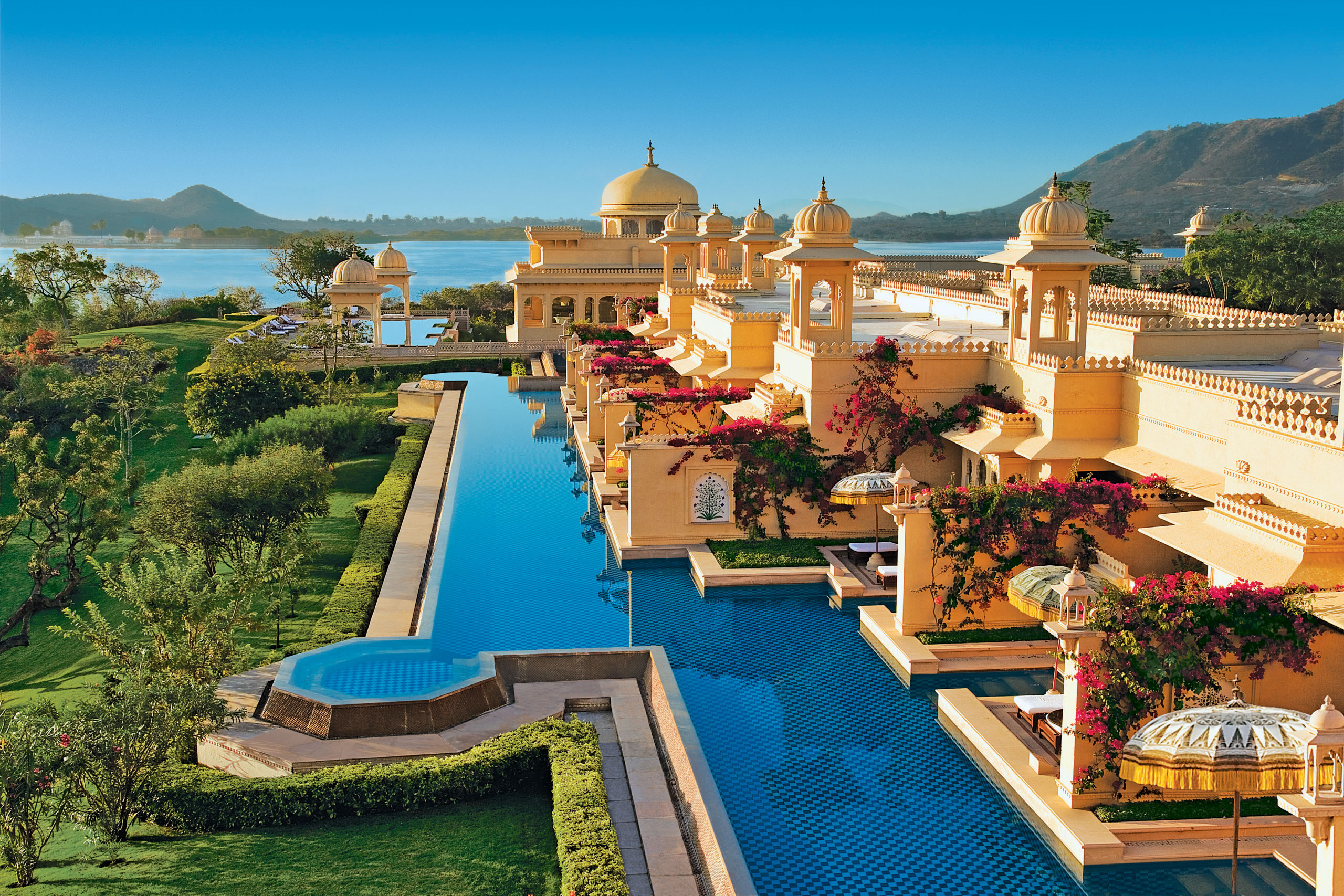 The Oberoi Udaivilas, Udaipur, Rajasthan. The semi-private-pools | Finest Secrets | Finest Residences