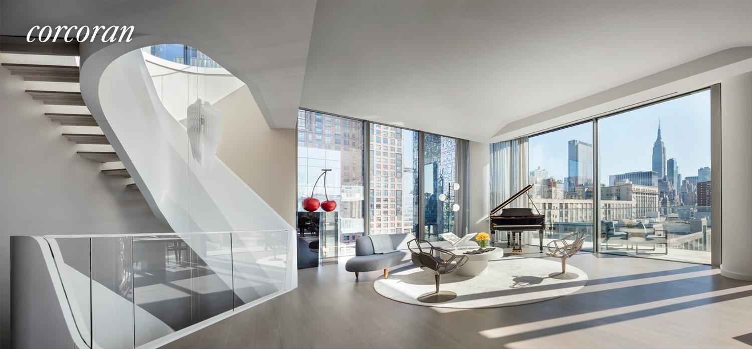Zaha Hadid Penthouse, 520 West 28th Street, Chelsea, New York | A Living View | Corcoran | Finest Residences