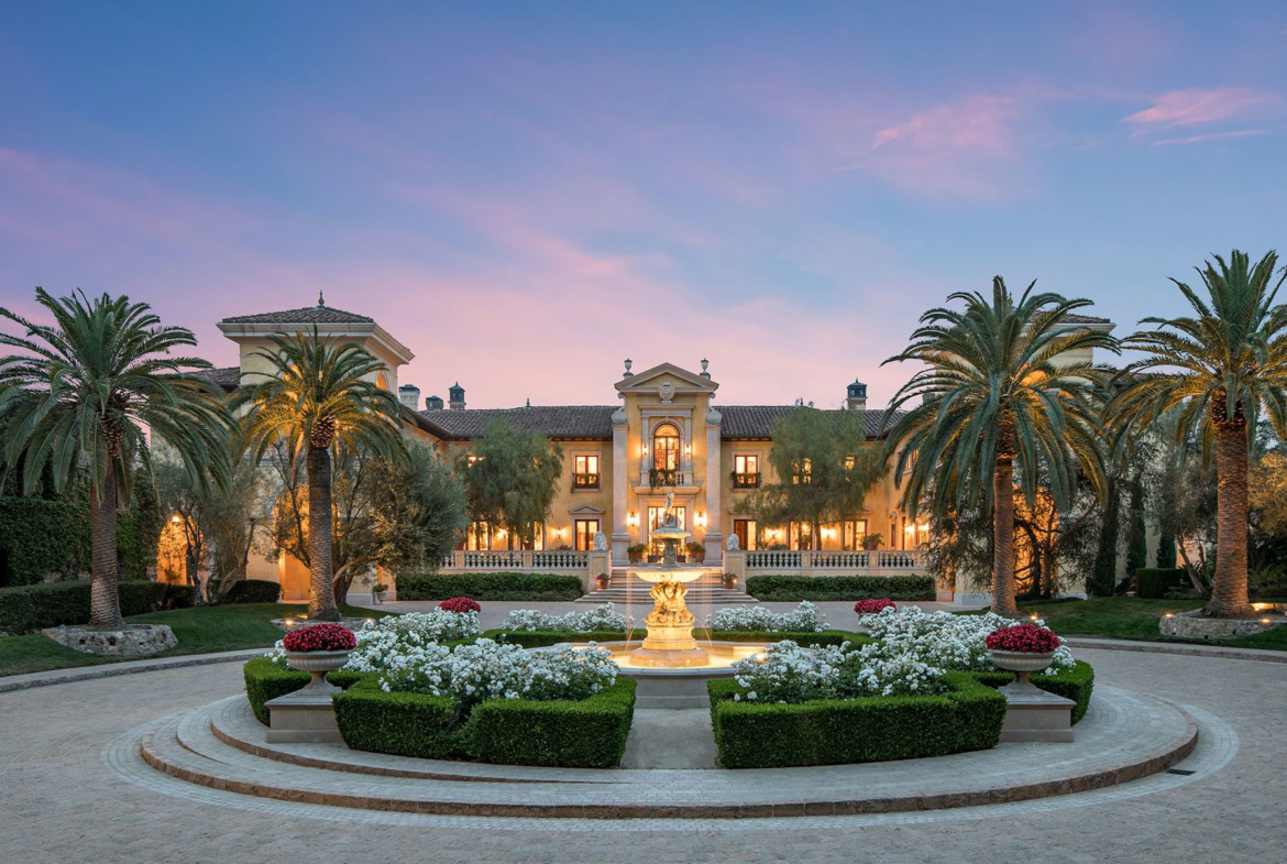 Villa Firenze, Exceptional Luxury Mansion in Beverly Hills, California | Listed by Jeff Hilton, Hilton & Hyland | Selected by Finest Residences