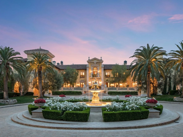 Villa Firenze, Exceptional Luxury Mansion in Beverly Hills, California | Listed by Jeff Hilton, Hilton & Hyland | Selected by Finest Residences