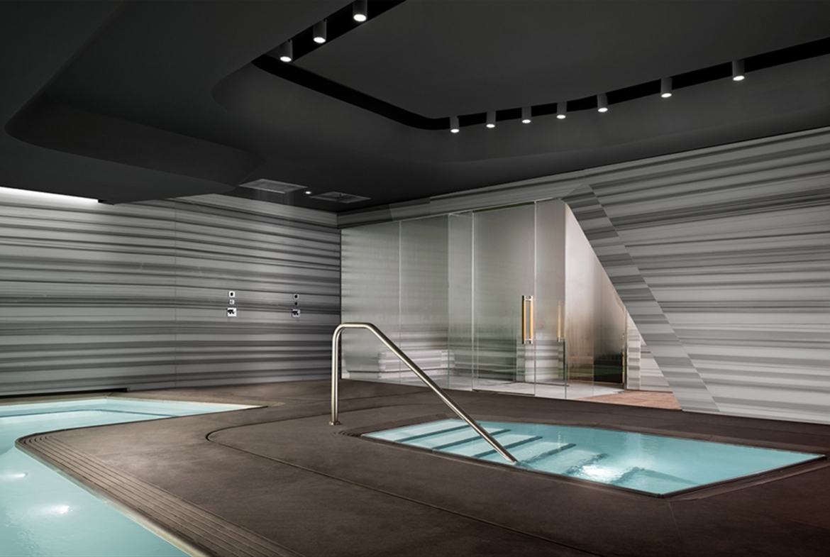 Zaha Hadid Iconic Residence, 520 West 28th Street, Chelsea, New York | The Spa | Corcoran | Finest Residences