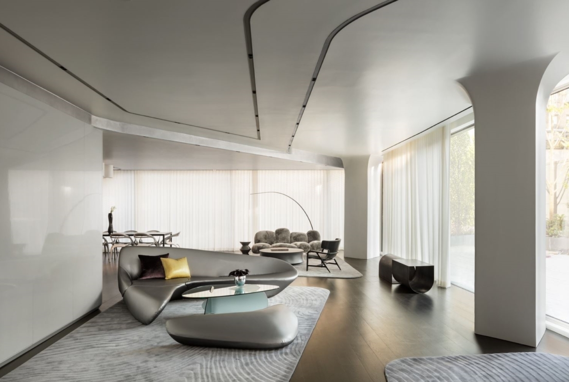 Zaha Hadid Iconic Residence, 520 West 28th Street, Chelsea, New York | The Foyer | Corcoran | Finest Residences