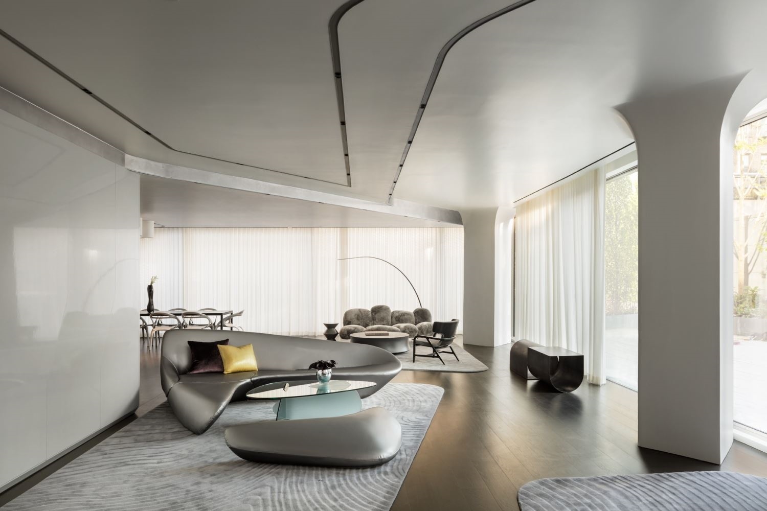 Zaha Hadid Iconic Residence, 520 West 28th Street, Chelsea, New York | The Foyer | Corcoran | Finest Residences