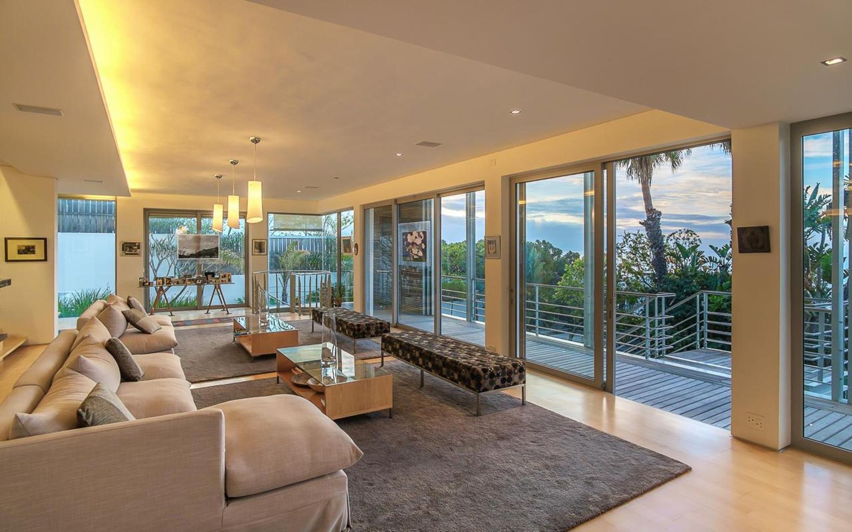 Sea side property in Cape Town, South Africa | Lounge | Jawitz Properties | Finest Residences