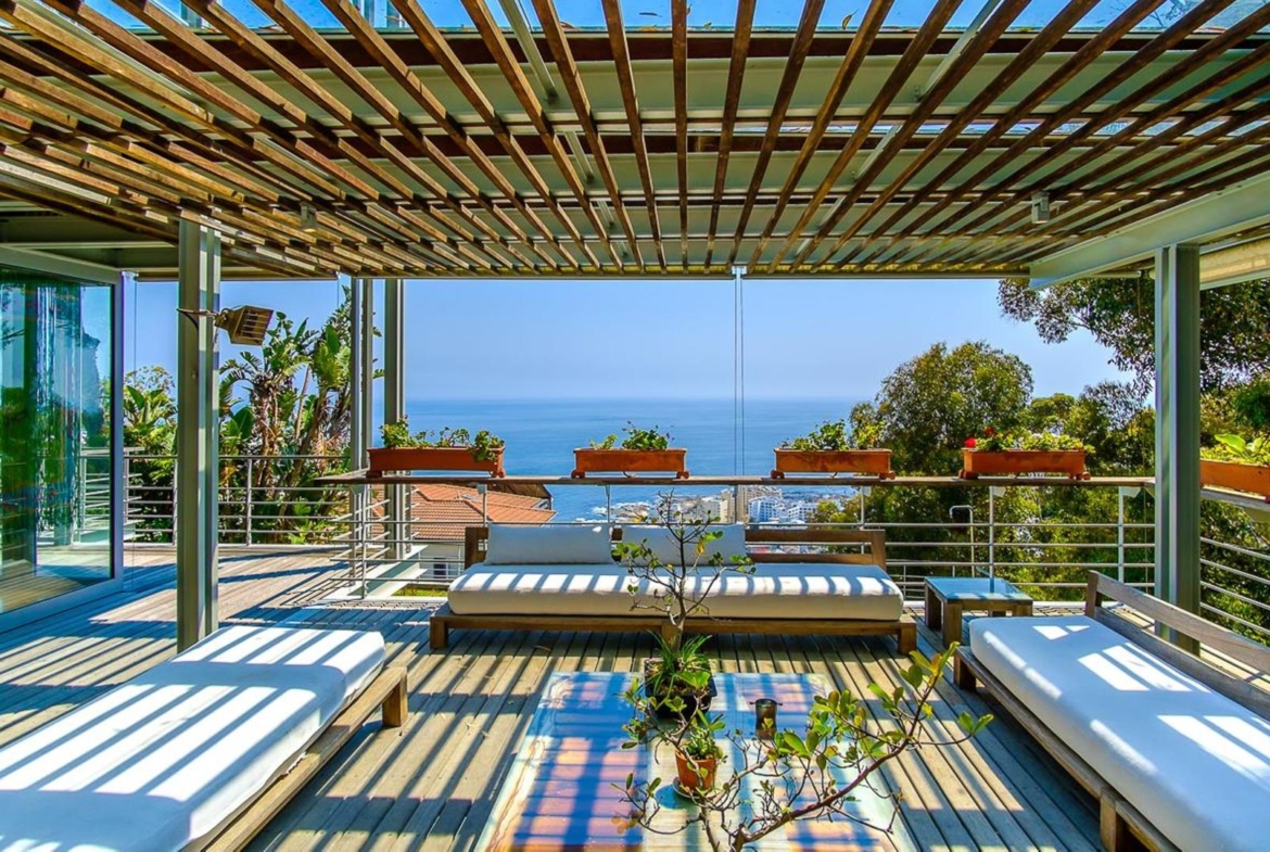 Sea side property in Cape Town, South Africa | Deck | Jawitz Properties | Finest Residences