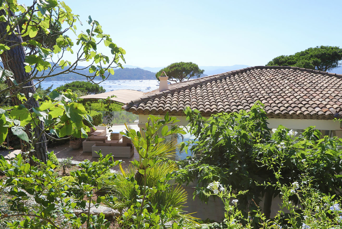 Luxury Property in Les Parcs de Saint Tropez, Côte d'Azur, France • Outdoor View | Listed by Bernard Corcos, CEO of Finest International | FINEST RESIDENCES