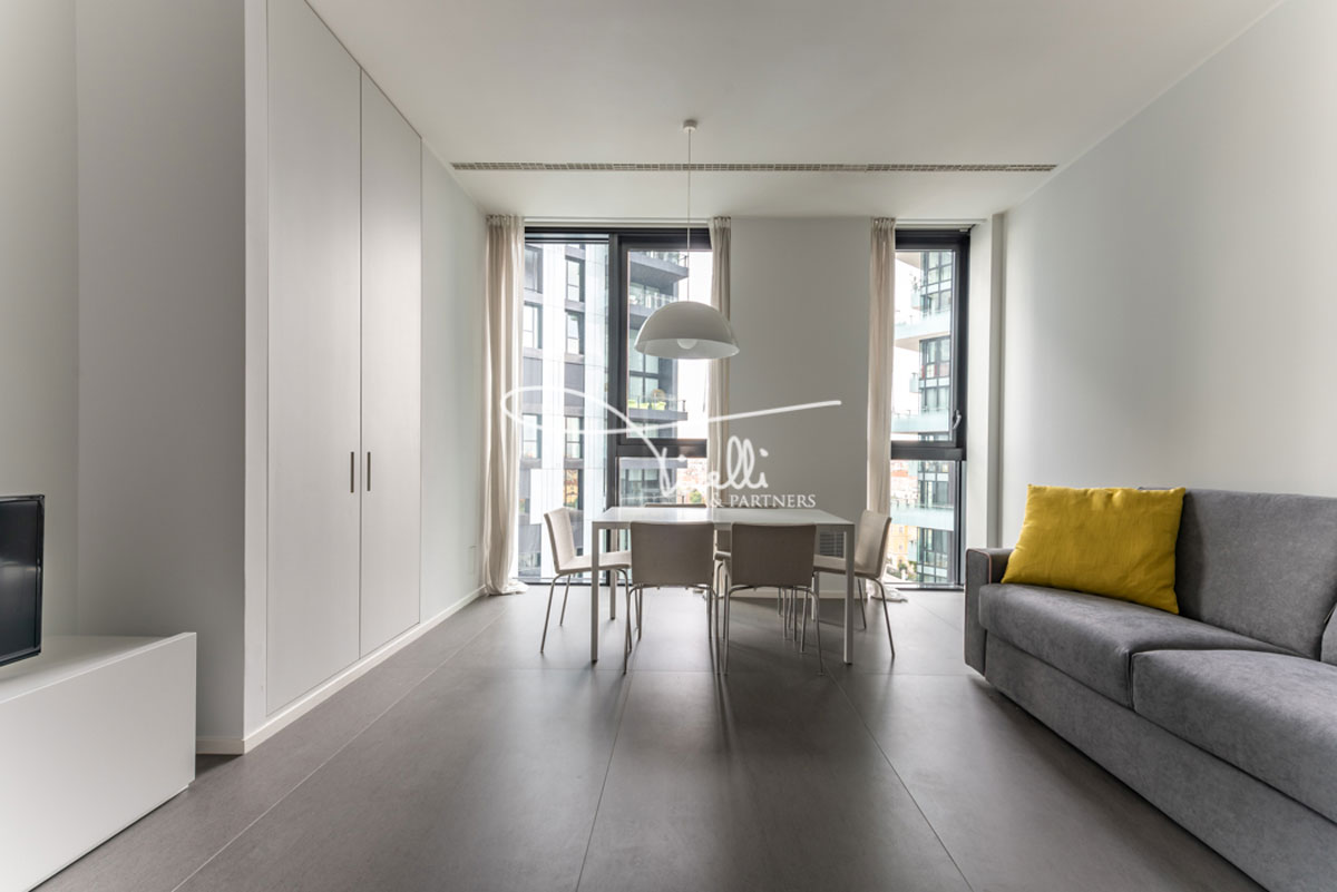 1 Bedroom in Solaria Tower, Milan Italy • Listed by Marco Ettore Tirelli, CEO of Tirelli & Partners | Member of Finest Residences