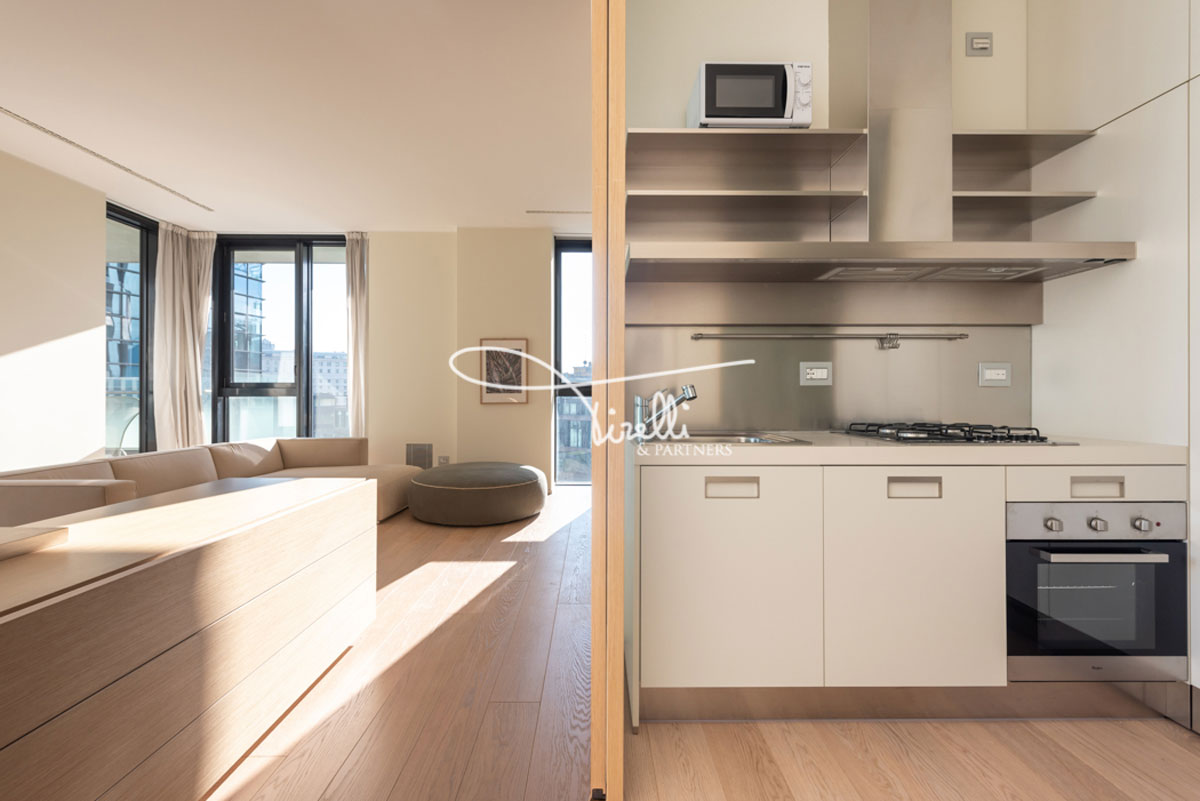 Large 1 Bedroom in Torre Solaria, Milan, Italy, Listed by Marco Ettore Tirelli, CEO of Tirelli & Partners | Member of Finest Residences