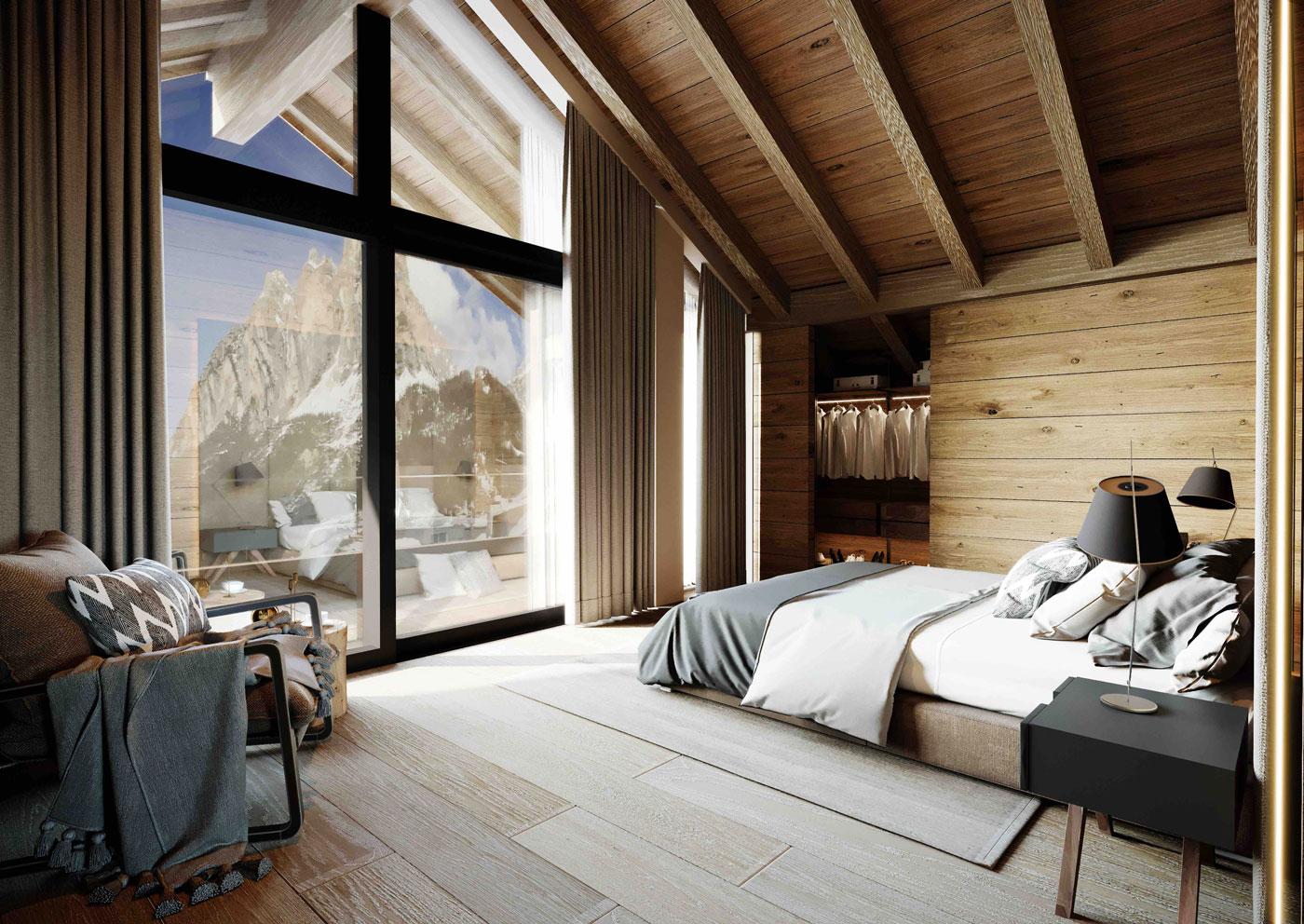 Chalet Valbuna, Luxury Chalet Penthouse in Corvara in Badia, in the Dolomites • South Tyrol, Italy | Tirelli & Partners • Finest Residences