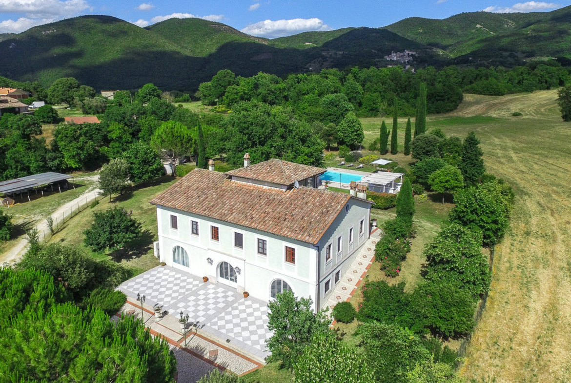 Heraldic Crest, Splendid Historic Villa in Acquasparta, Umbria, Italy | Luxury Vacation Rental in Umbria, Italy | Finest Residences