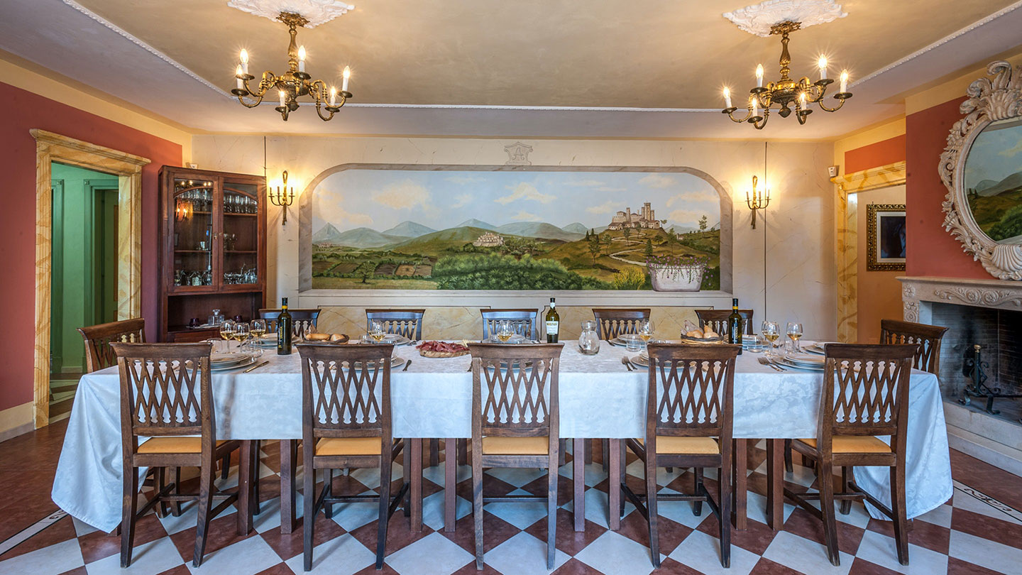 Heraldic Crest, Splendid Historic Villa in Acquasparta, Umbria, Italy | Luxury Vacation Rental in Umbria, Italy | Finest Residences