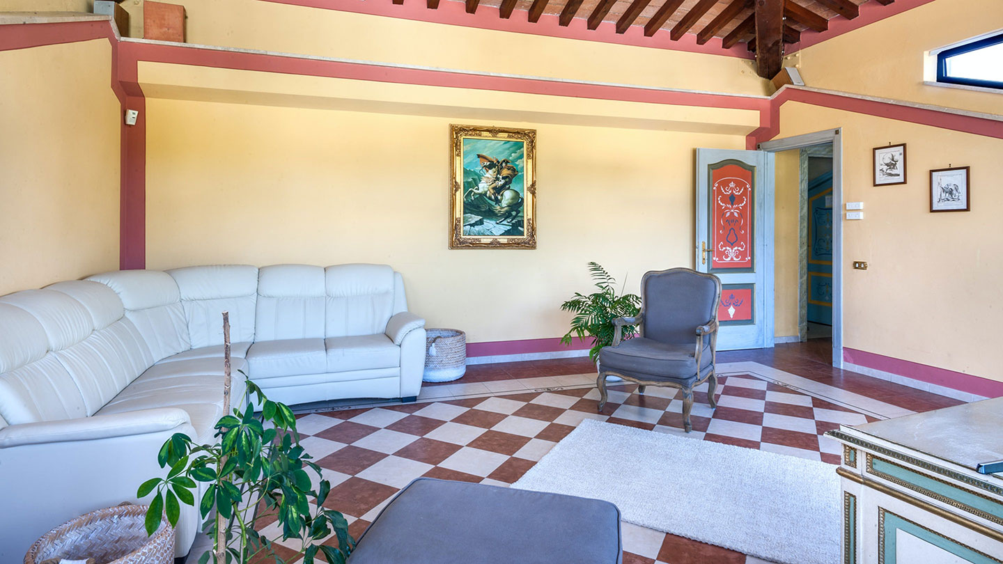 Heraldic Crest, Splendid Historic Villa in Acquasparta, Umbria, Italy | Luxury Vacation Rental in Umbria, Italy | Finest Residences