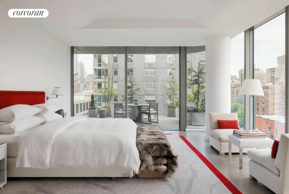 Zaha Hadid Iconic Residence, 520 West 28th Street, Chelsea, New York • Bedroom | Corcoran • Finest Residences