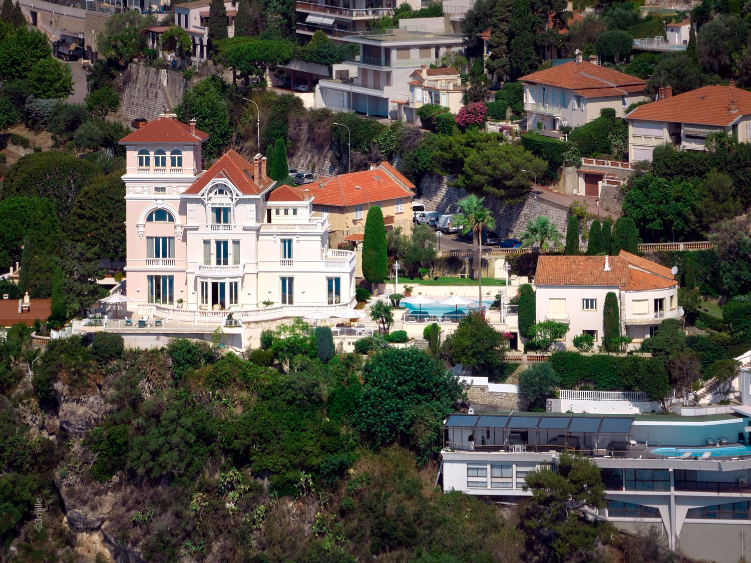 Villa L'Aiglon, Exceptional Belle Epoque Villa near Monaco • Côte d'Azur Sotheby's International Realty • Buyer to be represented by Bernard Corcos, President of Finest International | Finest Residences