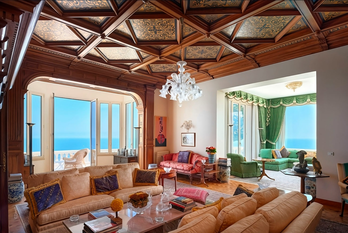 Villa L'Aiglon, Exceptional Belle Epoque Villa near Monaco • Côte d'Azur Sotheby's International Realty • Buyer to be represented by Bernard Corcos, President of Finest International | Finest Residences