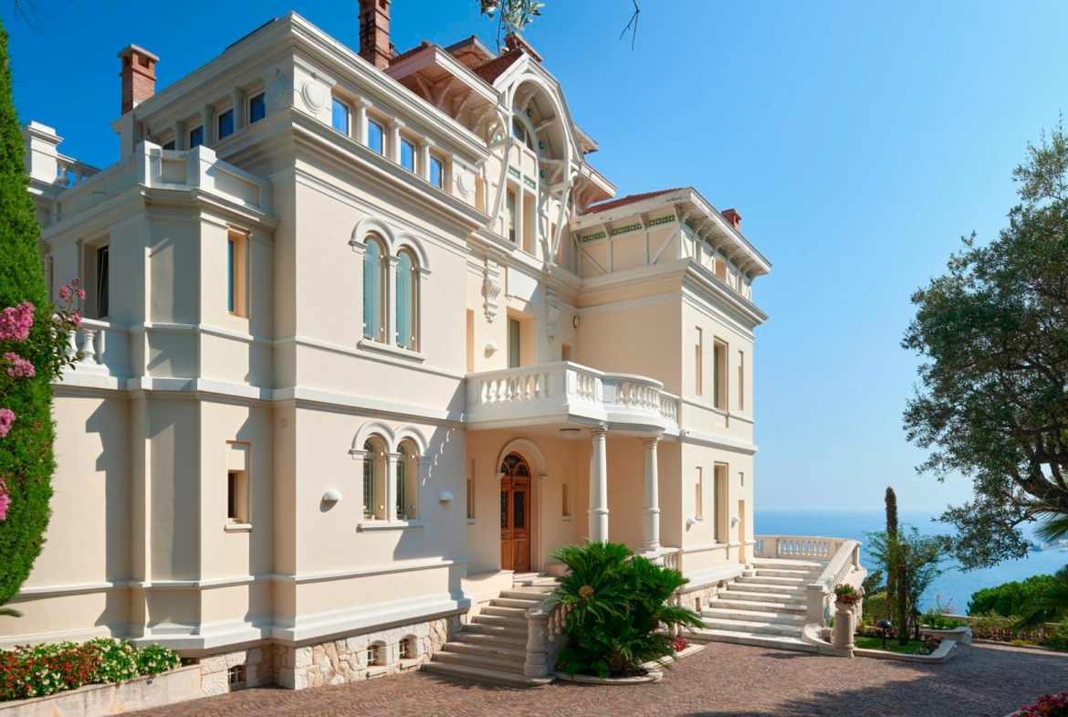 Villa L'Aiglon, Exceptional Belle Epoque Villa near Monaco • Côte d'Azur Sotheby's International Realty | Finest Residences