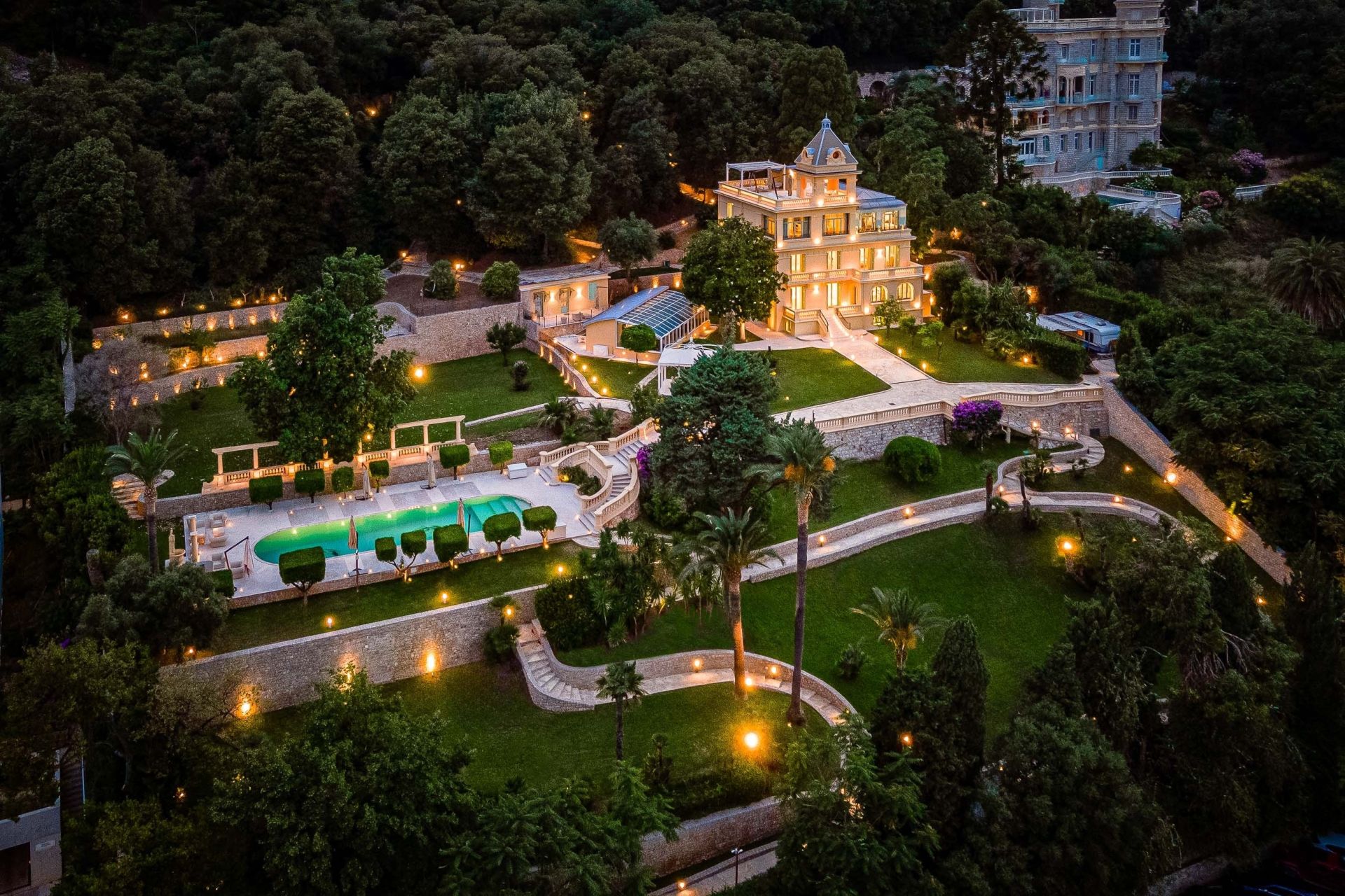 Villa La Rêve d'Azur, an exquisite seaside estate nestled upon Villefranche sur Mer's most expansive parcel of land. | Côte d'Azur Sotheby's International Realty • Buyers to be represented by Finest International | Finest Residences